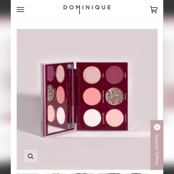Dominique Unconditional Palette - Picture 1 of 5